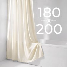 Штора для ванной ESSEN 180х200 см бежевая