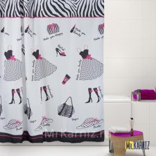 Штора для ванной Happy Girl