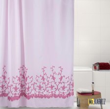 Штора для ванной Plot Art розовая